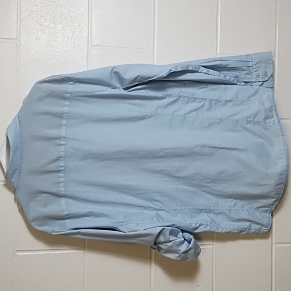 Sovereign Code Roll Sleeve Light Weight Safari Style Chambray Shirt Extra Large - Picture 3 of 14